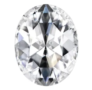 Rose Cut Oval Forever One Charles & Colvard Loose Moissanite Stone