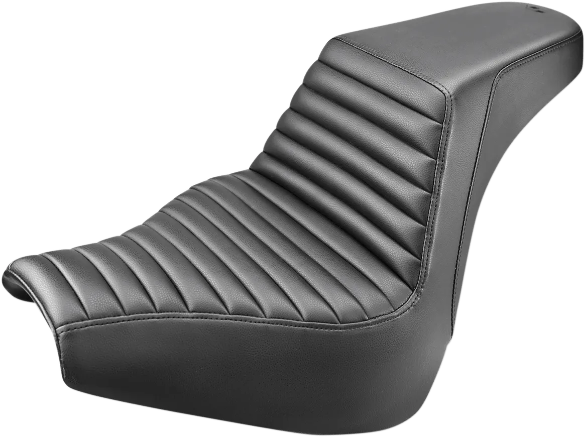 Saddlemen 818-27-173 LS Step-Up Seat - Black Smooth