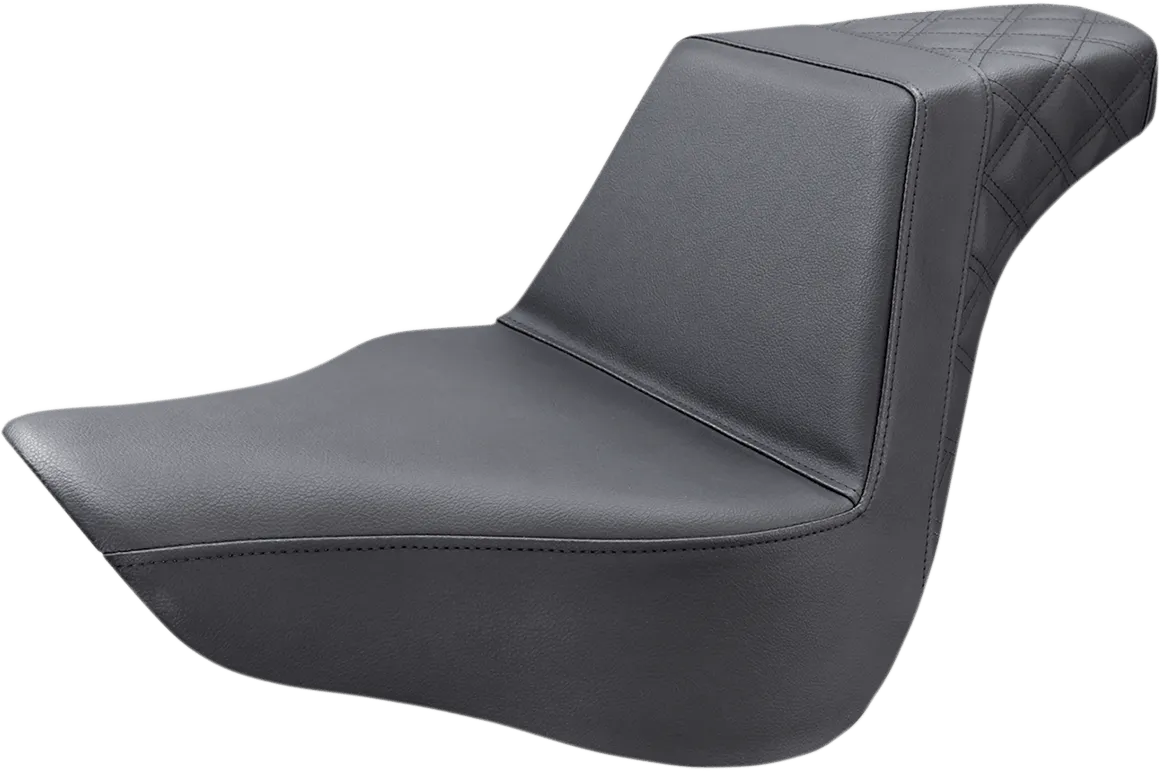 Saddlemen 818-27-173 LS Step-Up Seat - Black Smooth