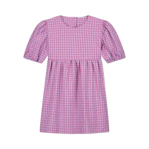 SASSY CHECKED DRESS LAVENDER