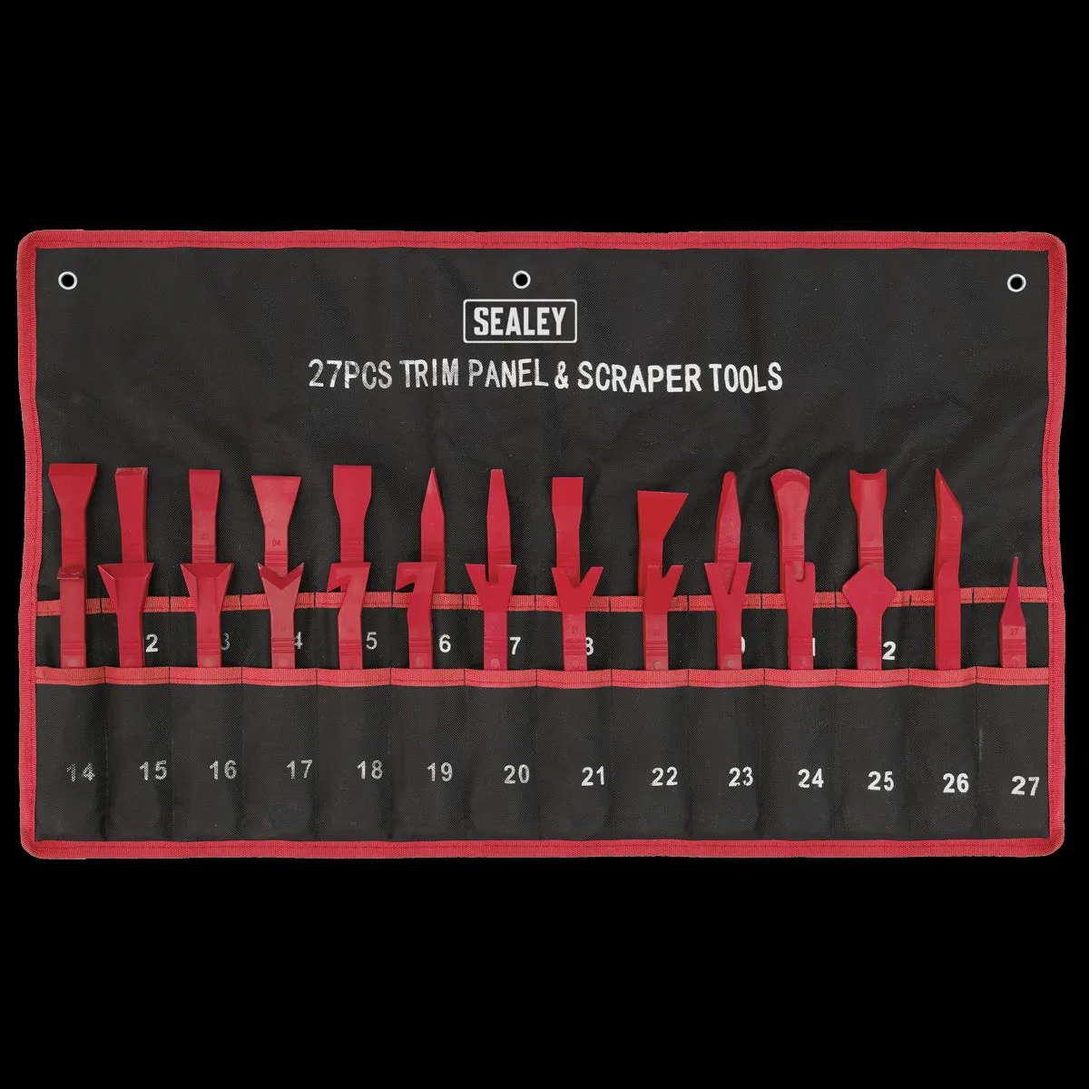 Sealey Trim & Panel Clip Tool Set 27pc