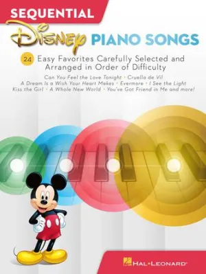Sequential Disney Piano Songs (Easy Piano)