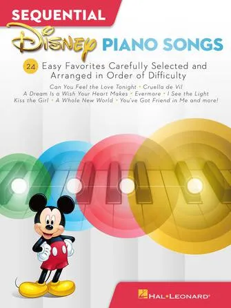 Sequential Disney Piano Songs (Easy Piano)
