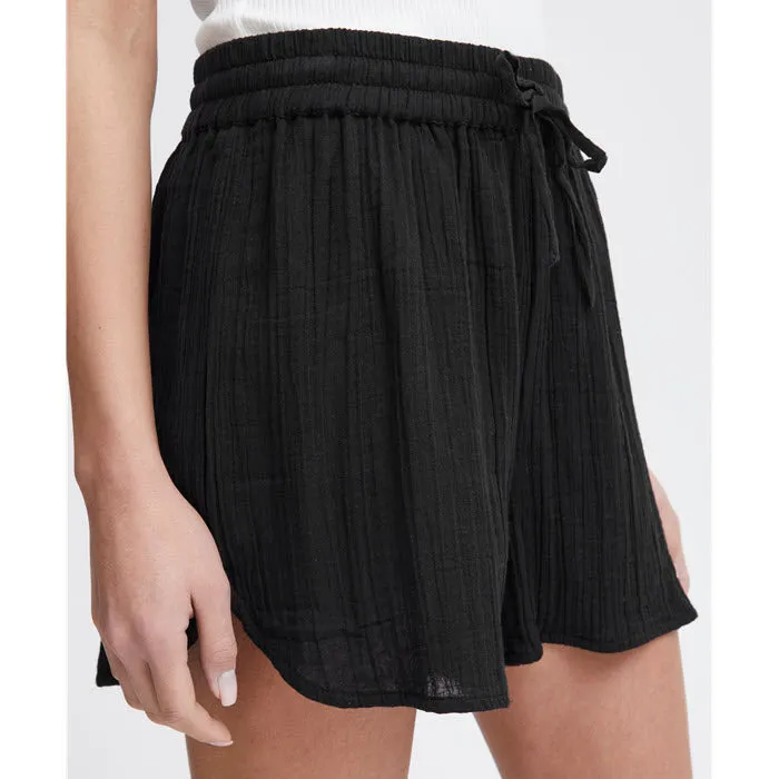 Shorts «FOXA» in Black von ICHI - Gr. XL