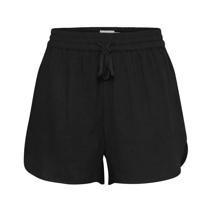 Shorts «FOXA» in Black von ICHI - Gr. XL