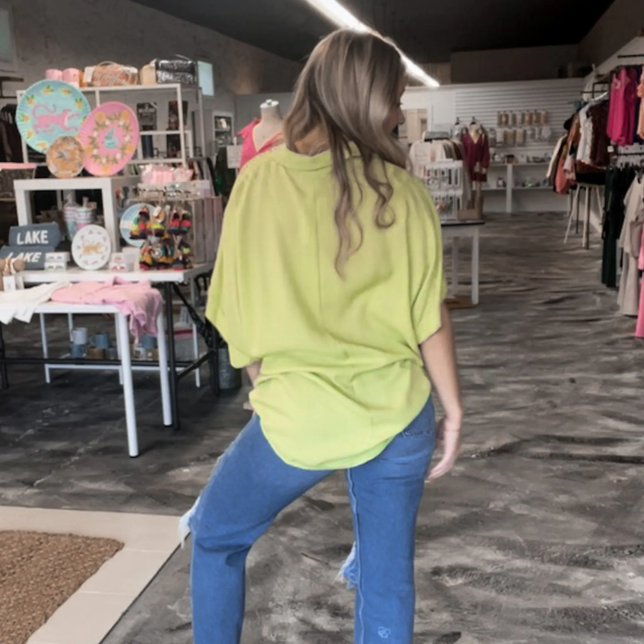 Simply Supreme Lime Top