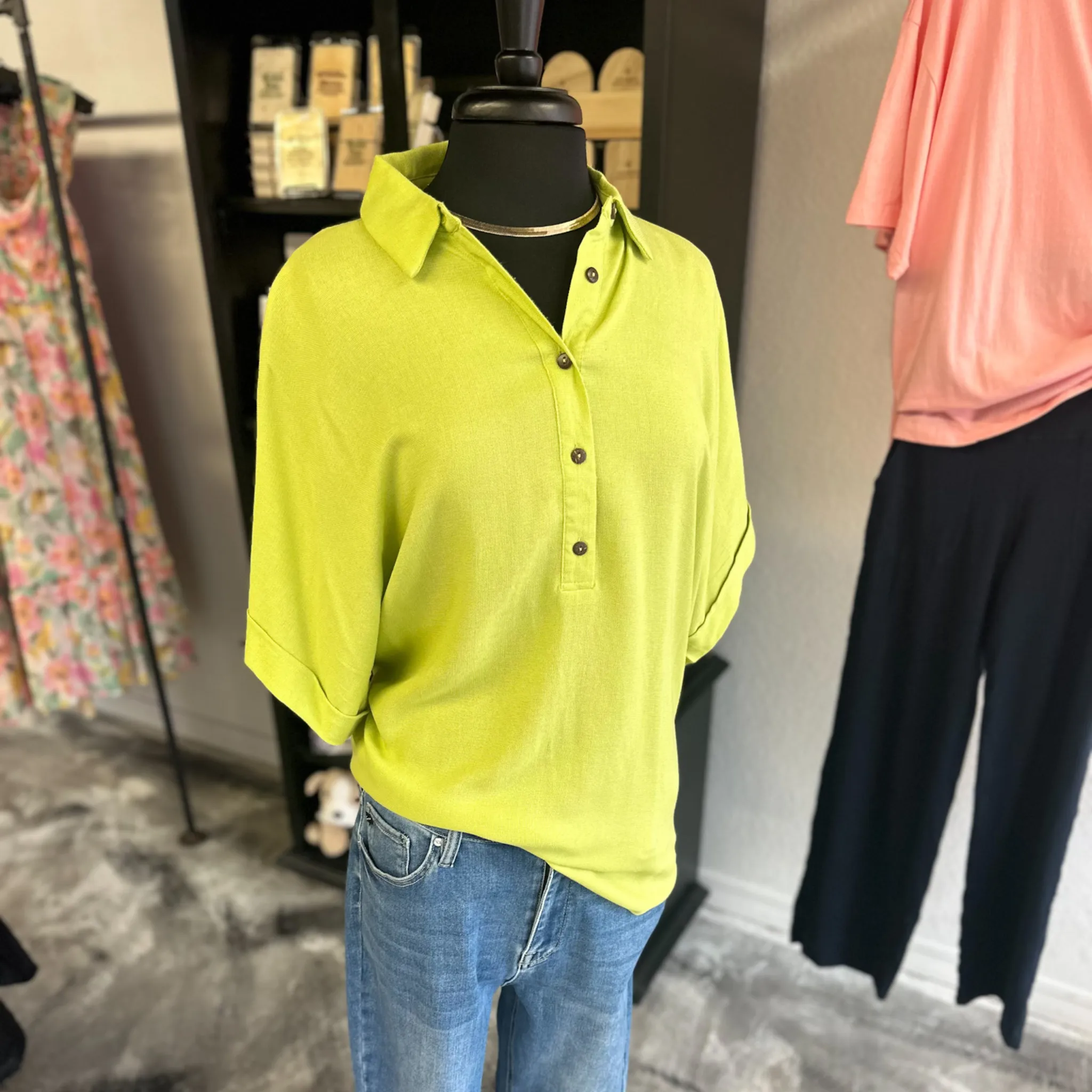 Simply Supreme Lime Top