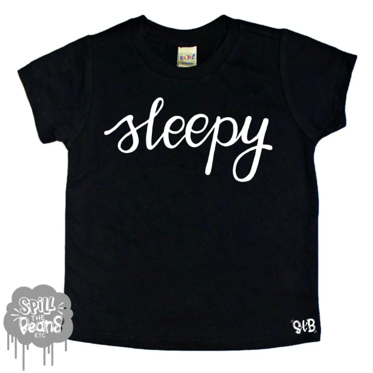 Sleepy/Happy/Grumpy Baby Toddler Tee