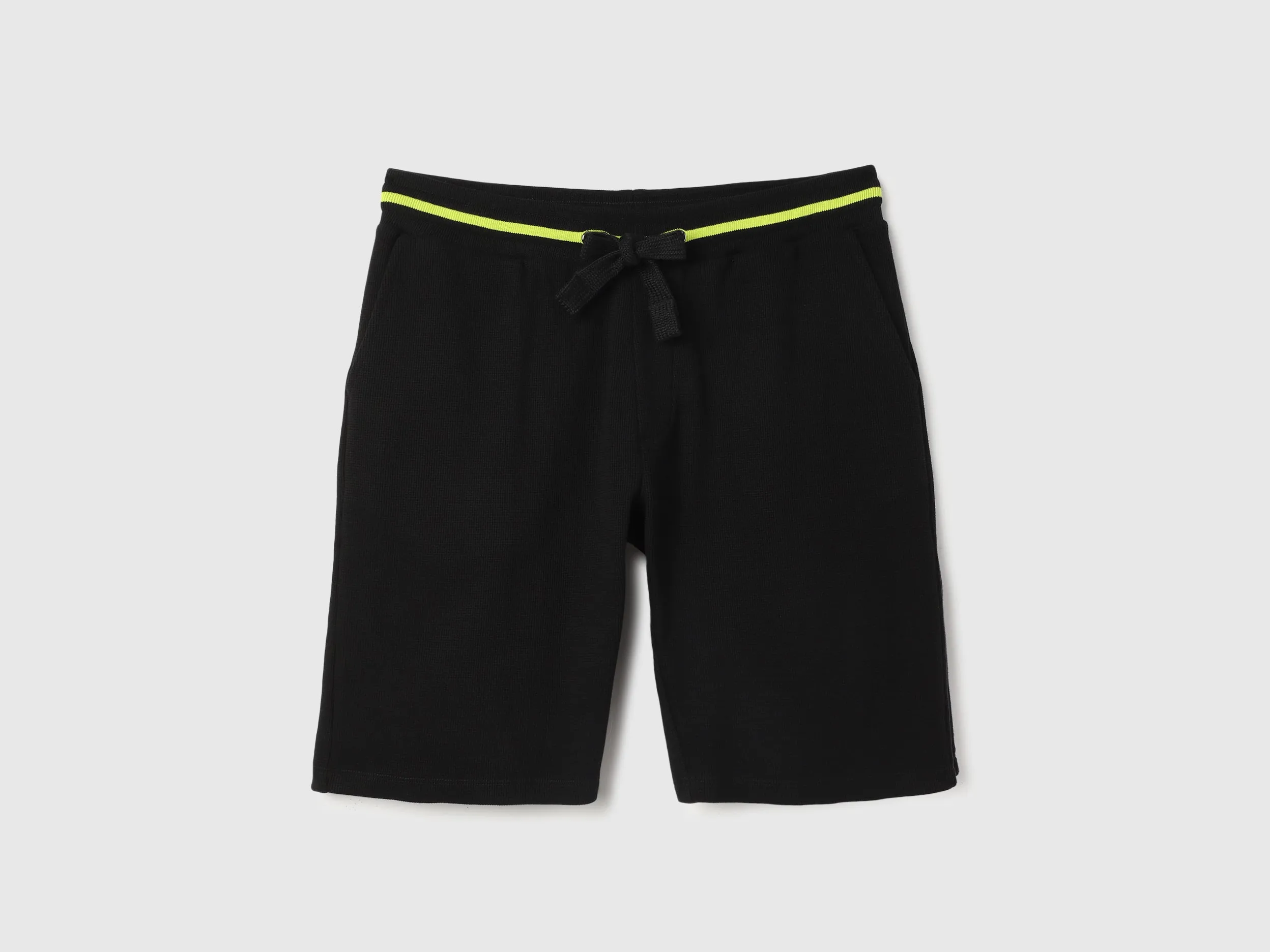 Solid Regular Fit Bermuda Shorts