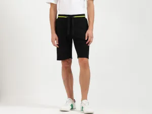 Solid Regular Fit Bermuda Shorts