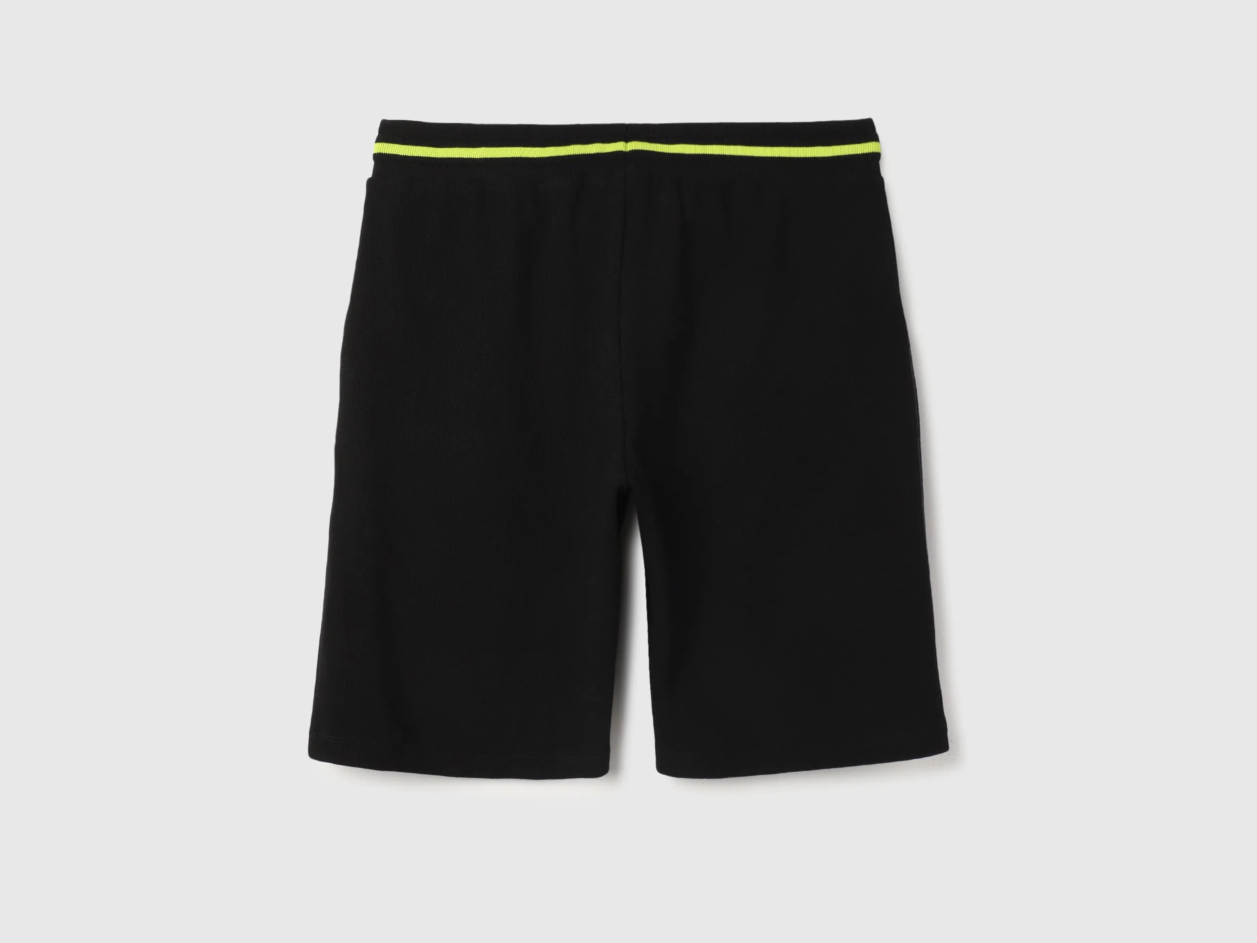 Solid Regular Fit Bermuda Shorts