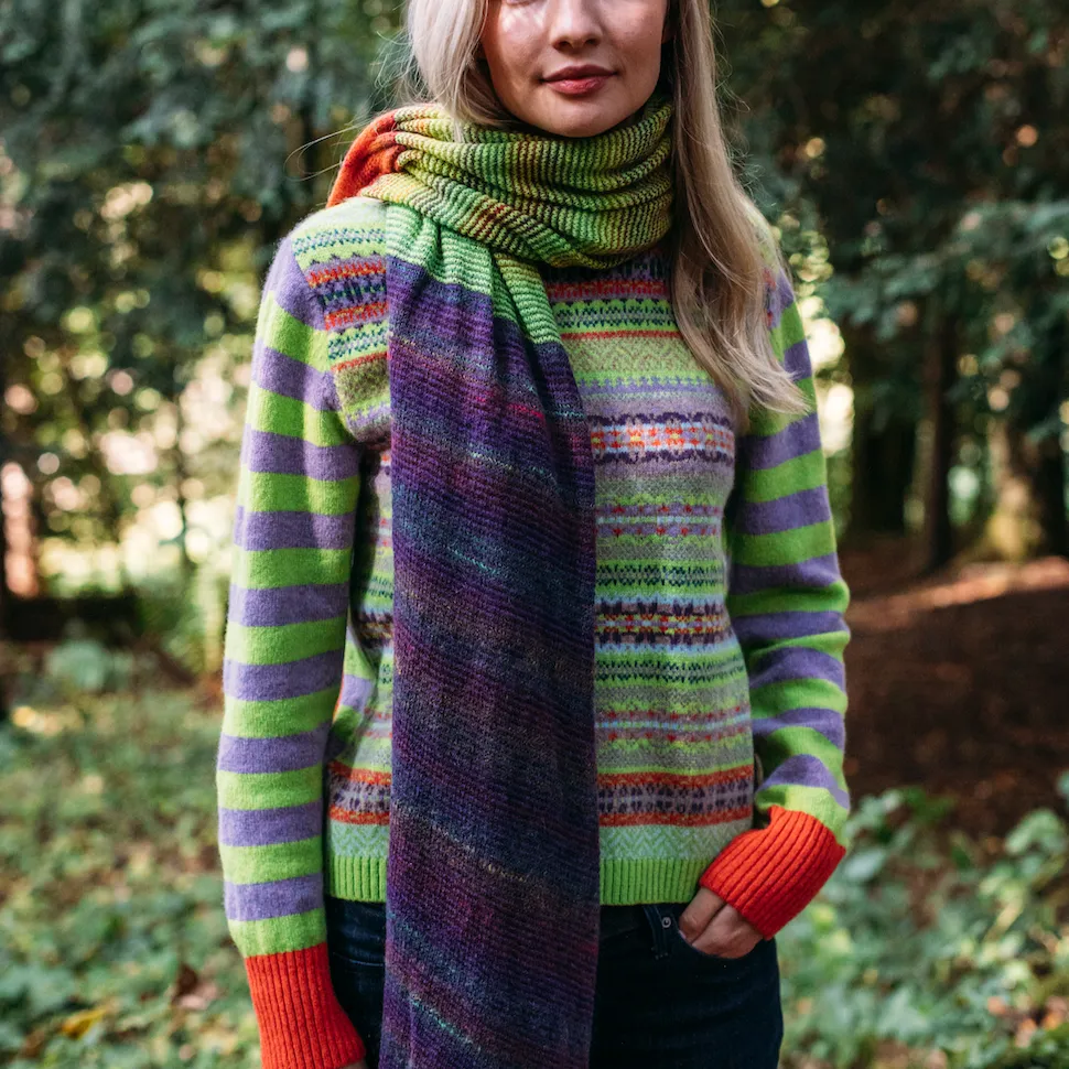 Stobo Fair Isle Sweater - Luscious