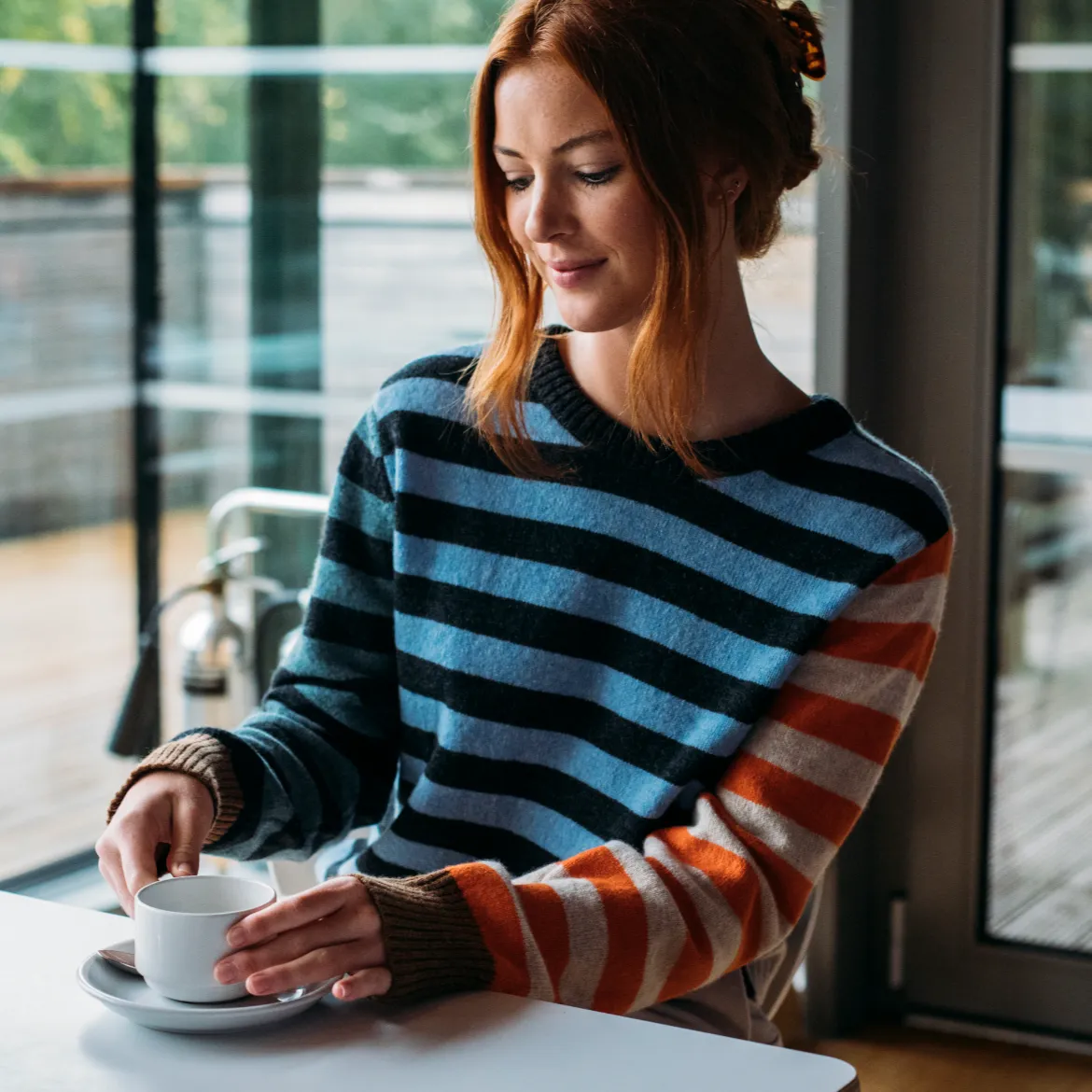 Stobo Stripe Sweater - Phoebe