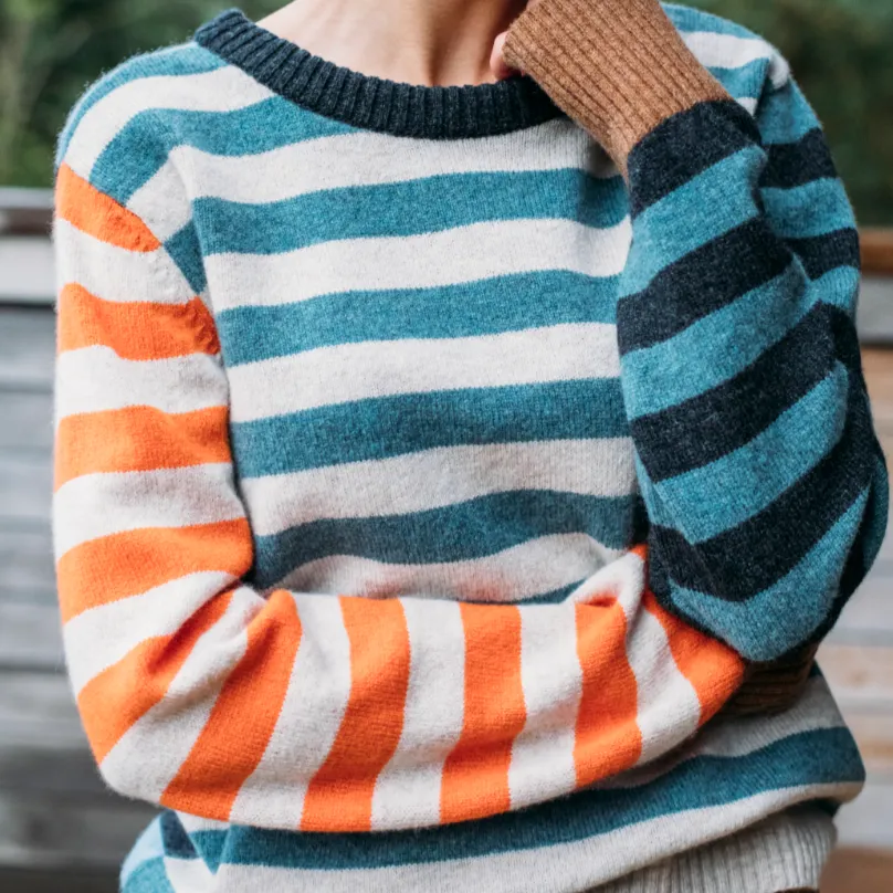 Stobo Stripe Sweater - Phoebe
