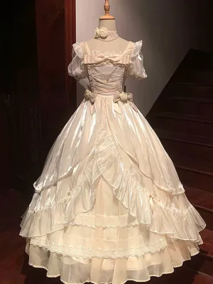 Sweet Lolita Dress Short Sleeves Sweet Fairytale Lolita Dress