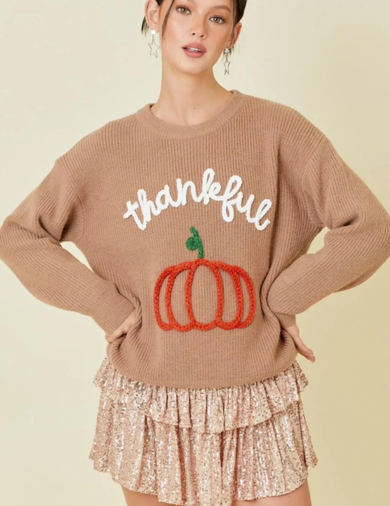 Thankful Pumpkin Sweater