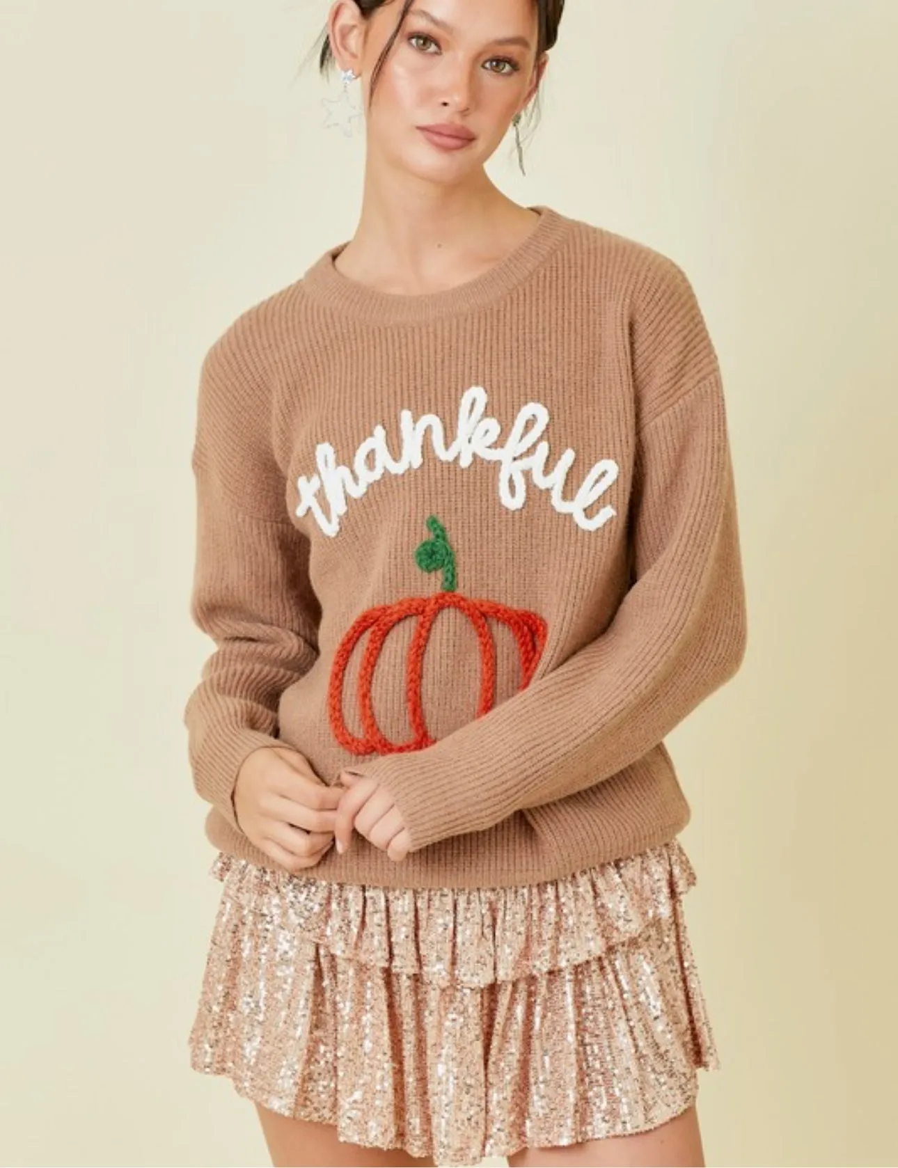 Thankful Pumpkin Sweater