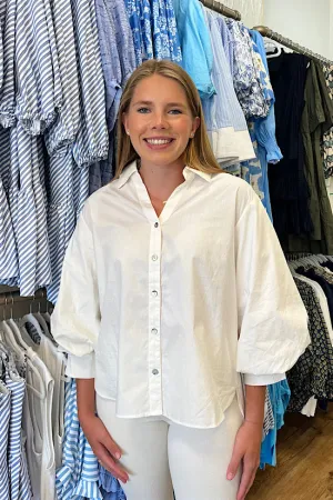 The Easy Collared Top