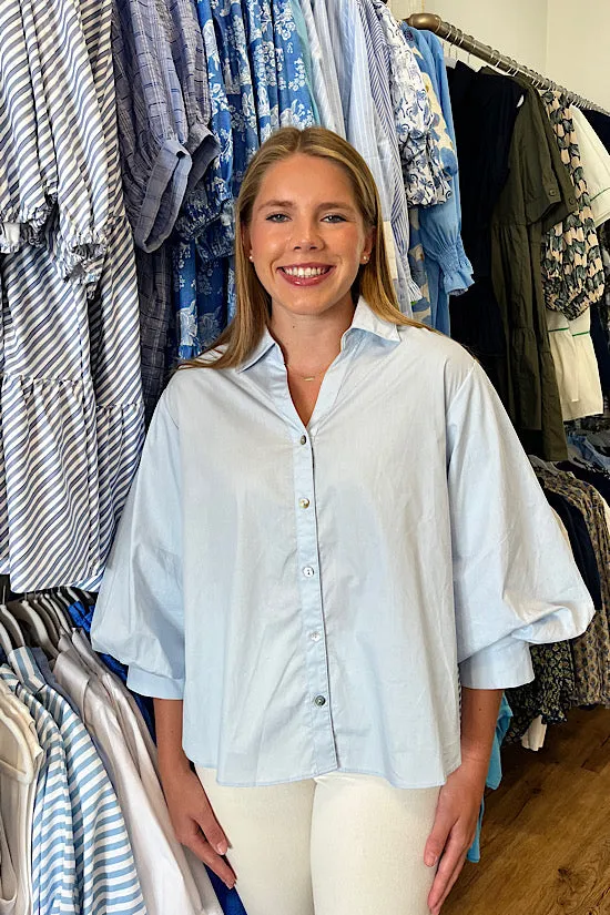 The Easy Collared Top