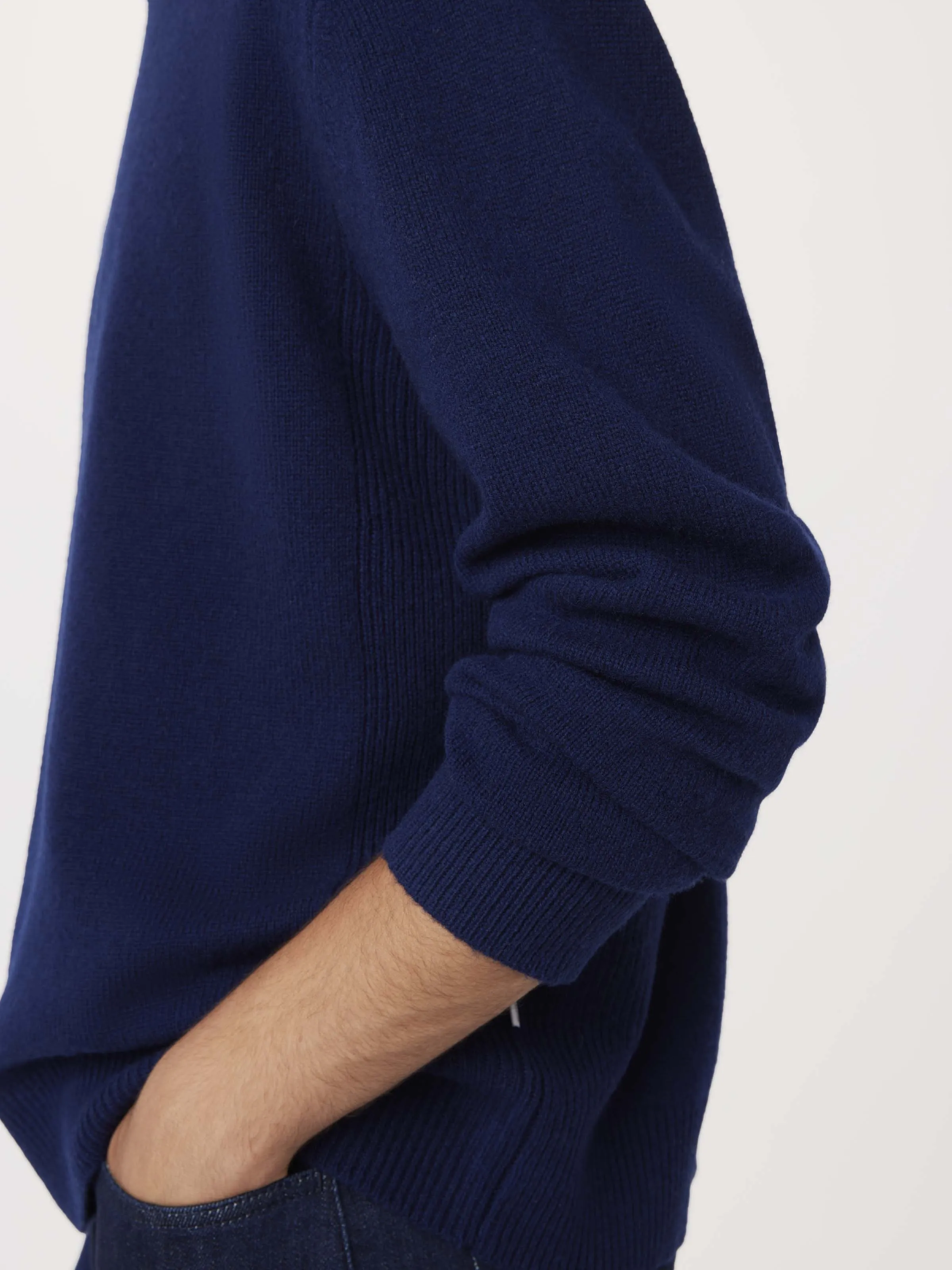 The Lambswool Sweater in Royal blue