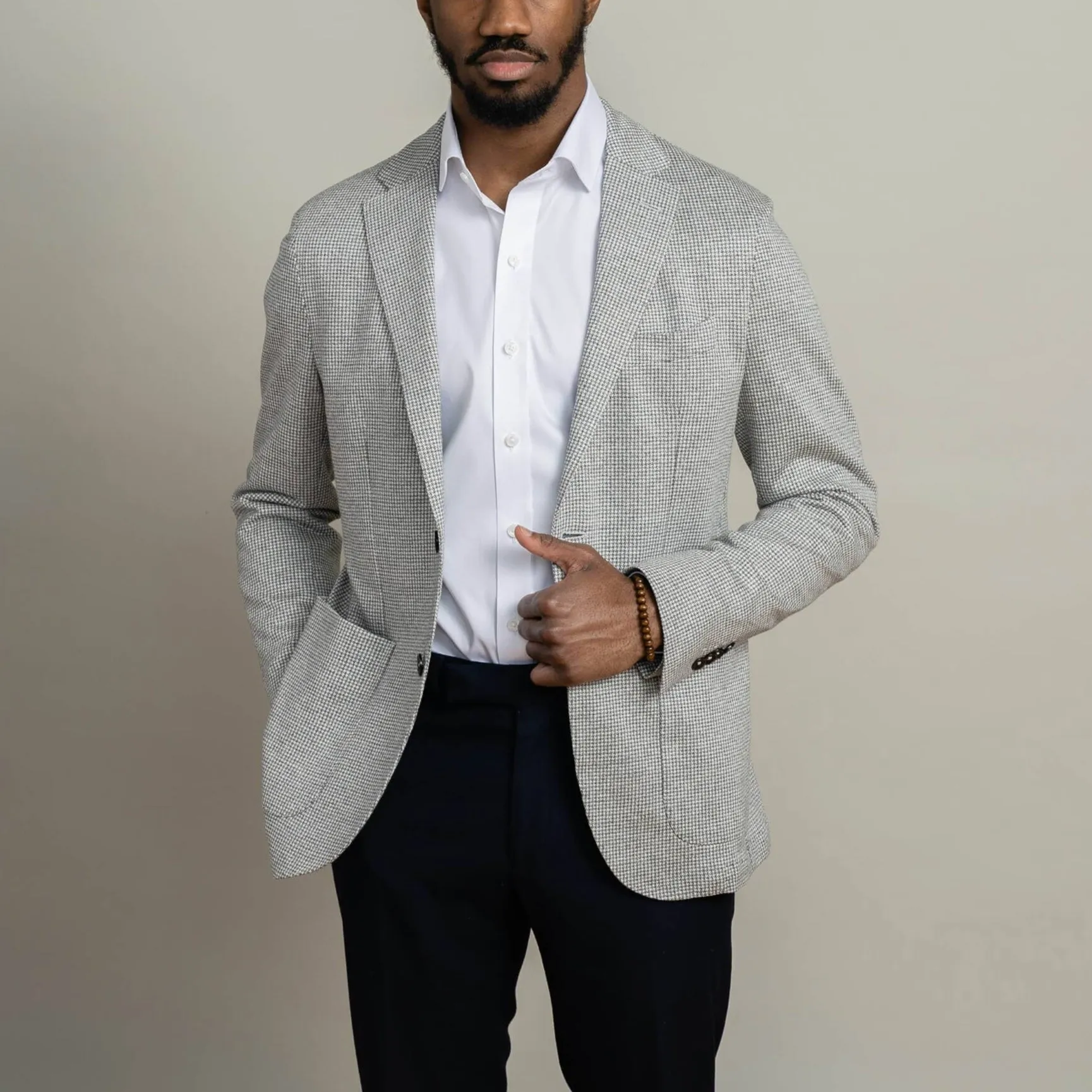 The White Sutton Twill Custom Shirt