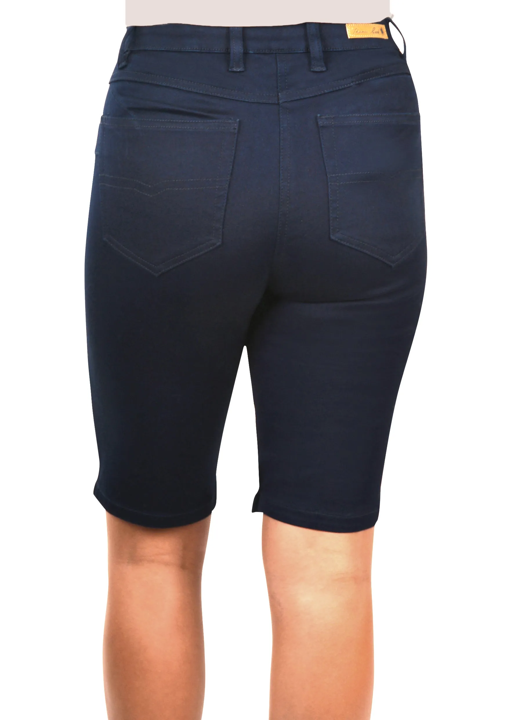 Thomas Cook Women's Suzie Slimmer Leg Wonder Jean Shorts - Avoca Wash