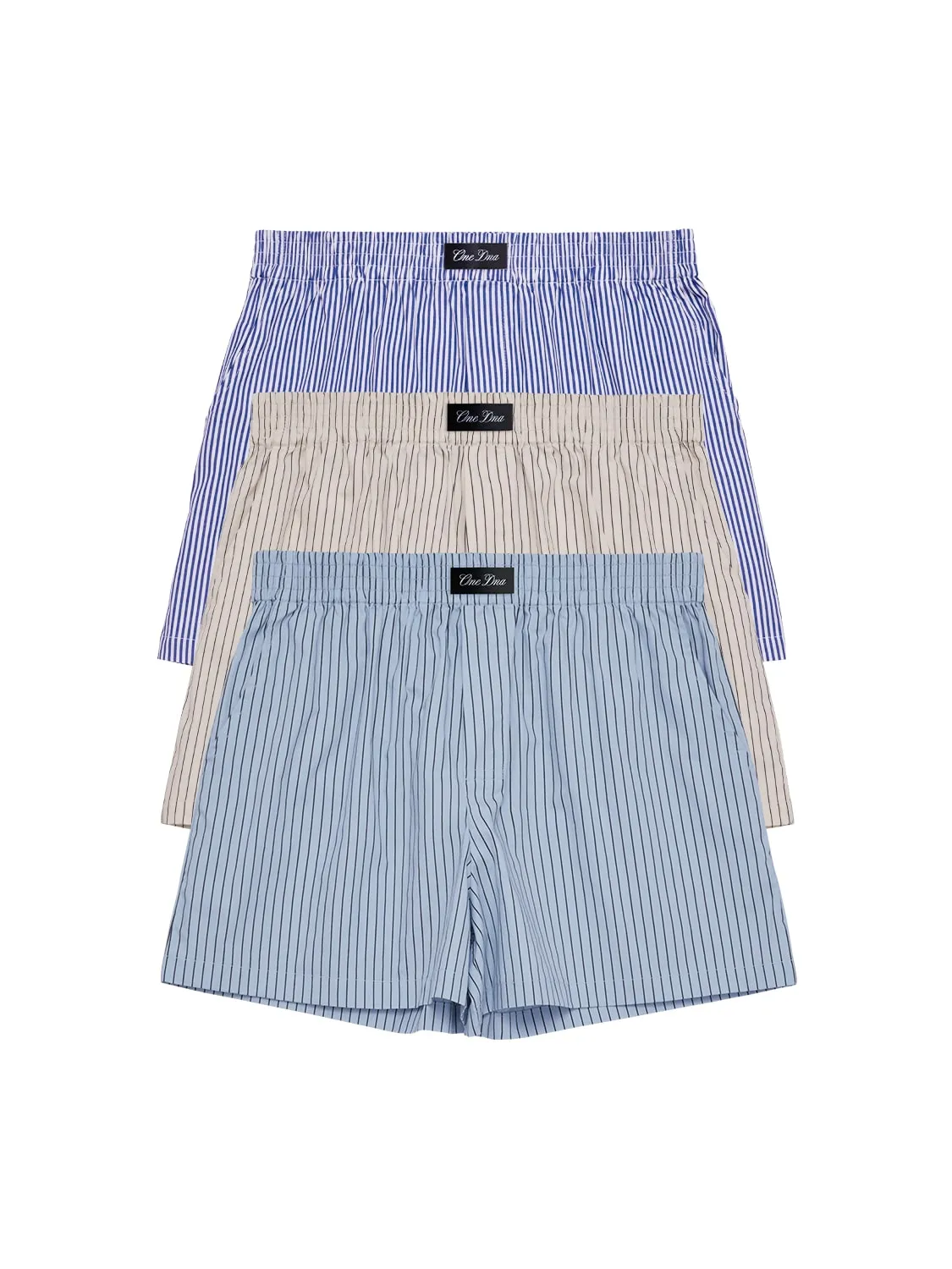 Three-Pocket Boxers 3 Pack Blue/Khaki