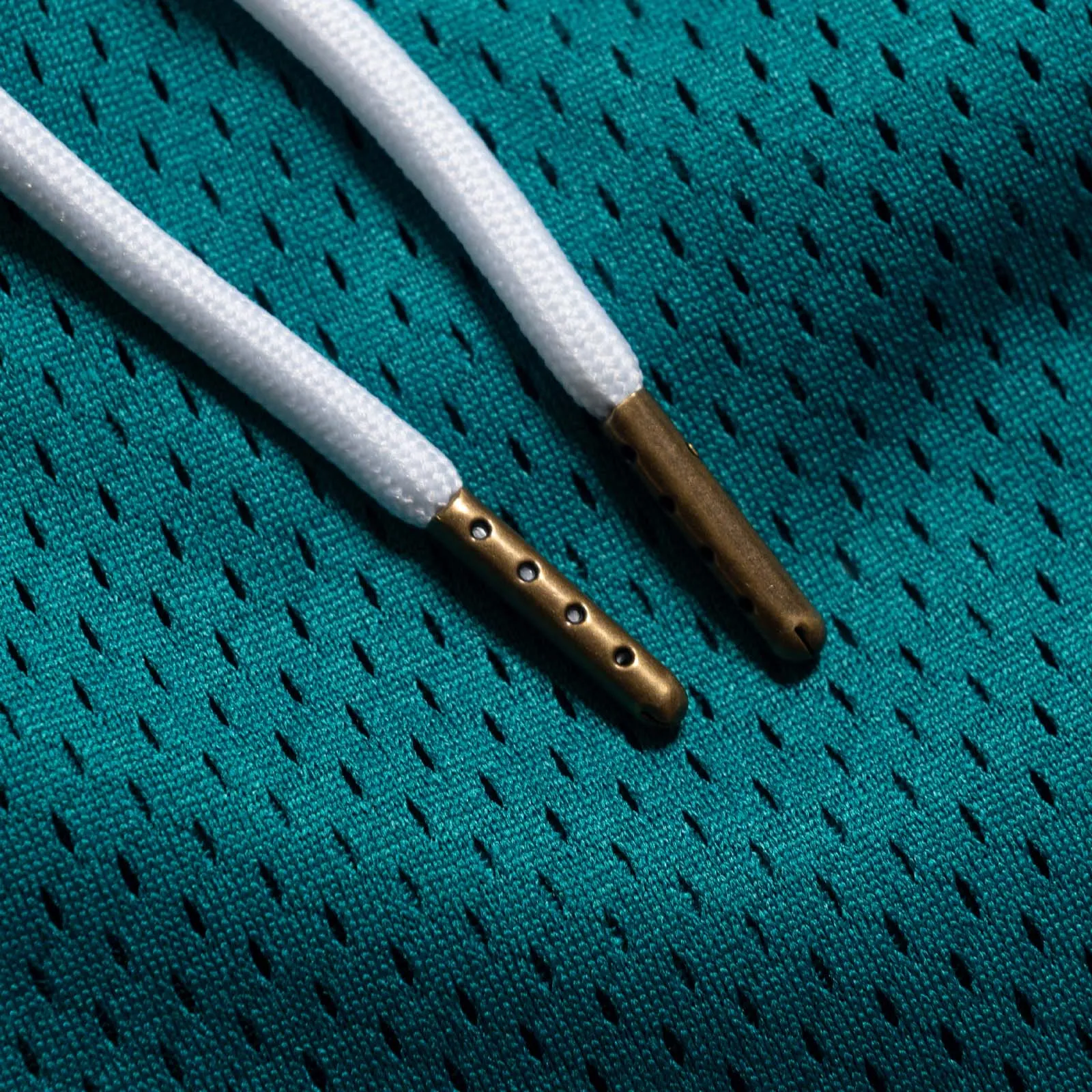 Throwback Icon Mesh Shorts - Ocean Teal