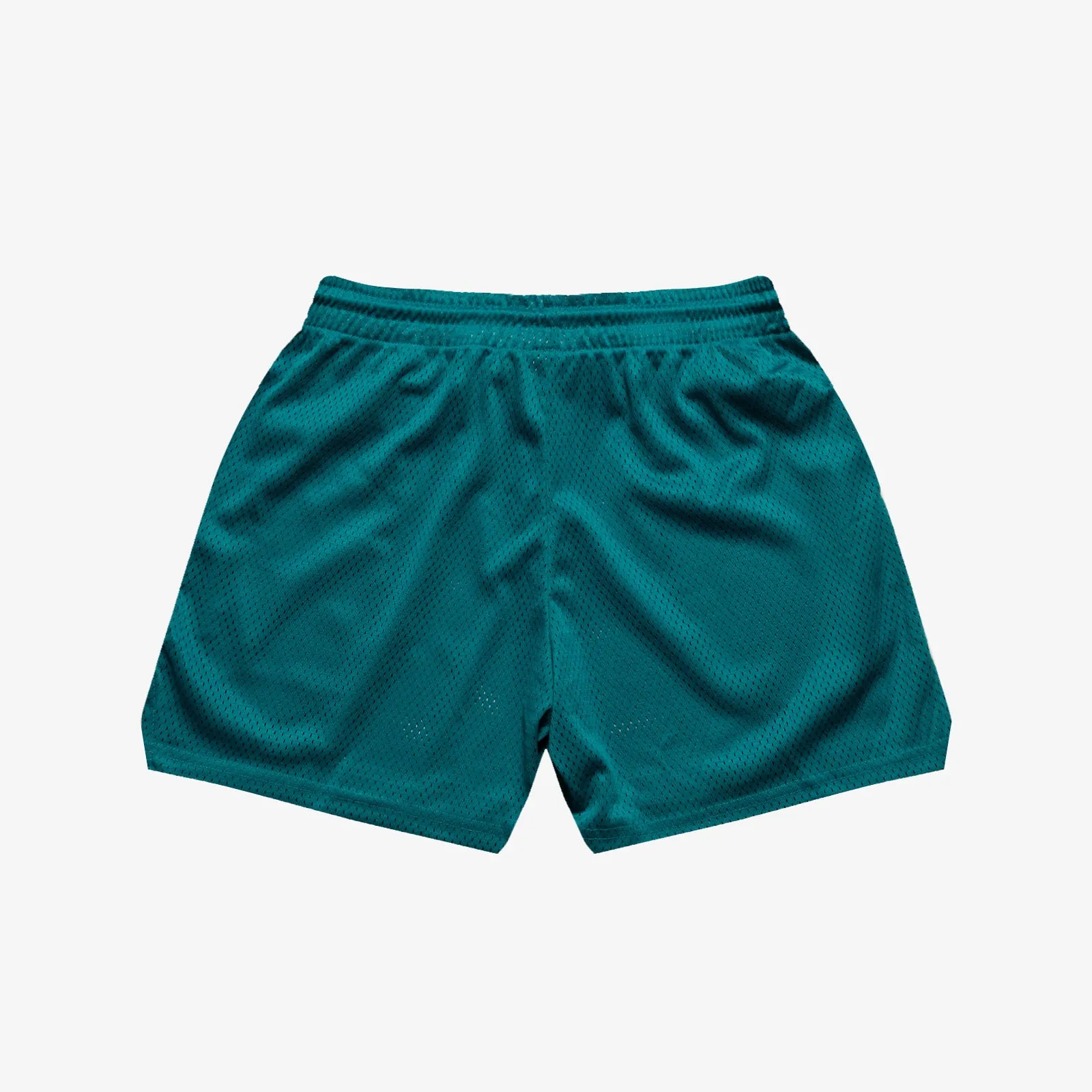 Throwback Icon Mesh Shorts - Ocean Teal