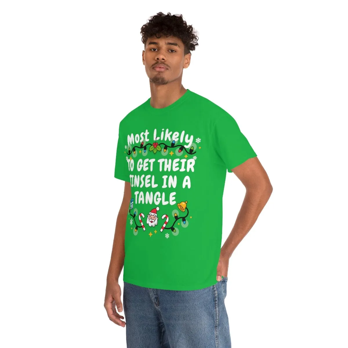 TO GET THEIR TINSEL IN A TANGLE