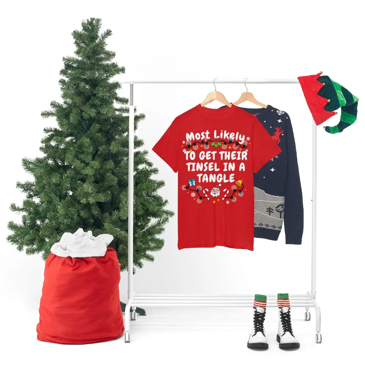 TO GET THEIR TINSEL IN A TANGLE