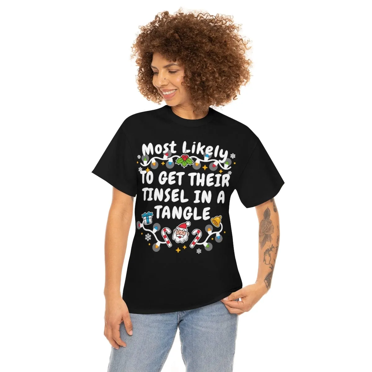 TO GET THEIR TINSEL IN A TANGLE