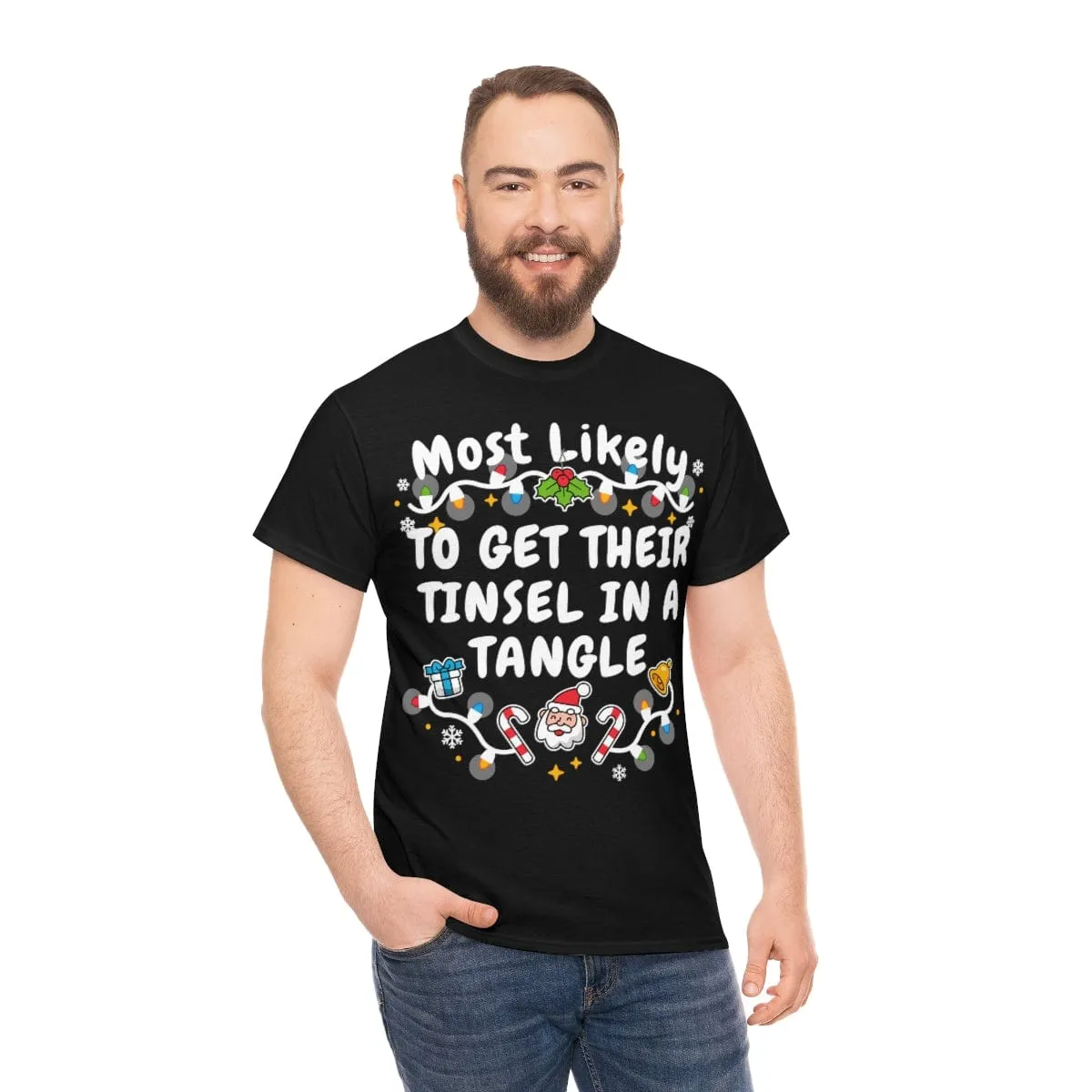 TO GET THEIR TINSEL IN A TANGLE