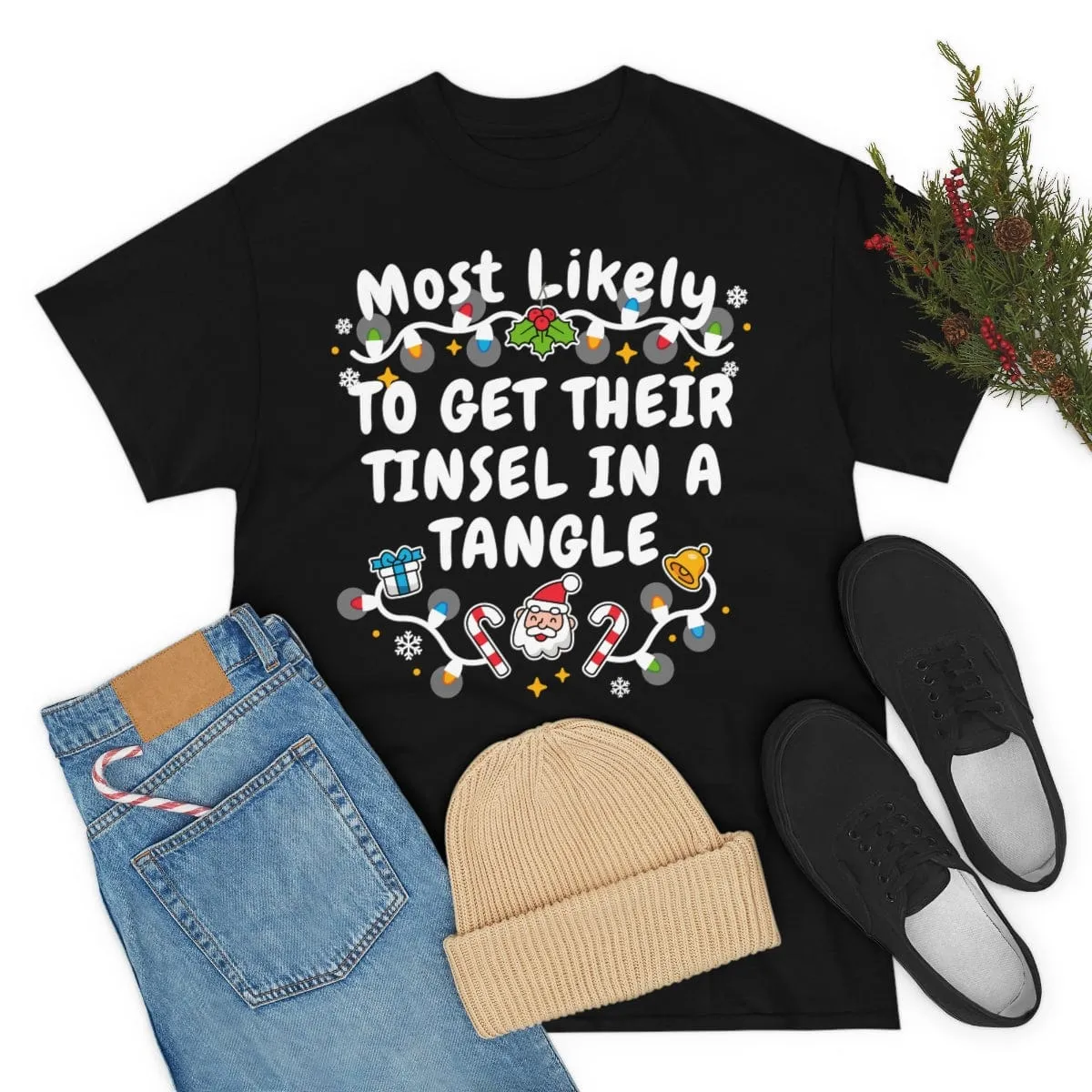 TO GET THEIR TINSEL IN A TANGLE