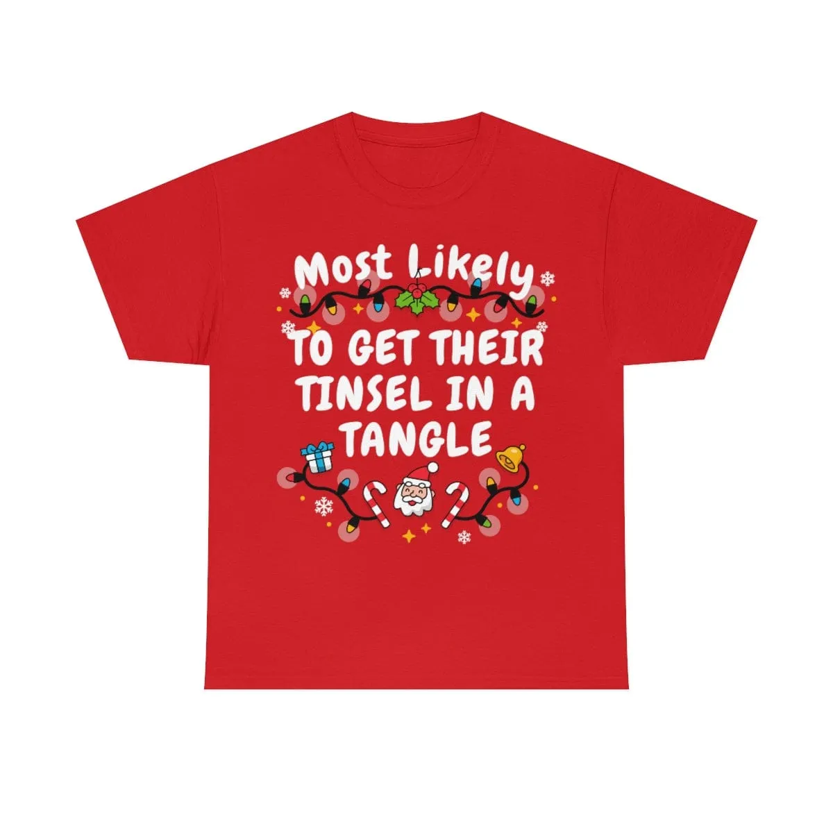 TO GET THEIR TINSEL IN A TANGLE