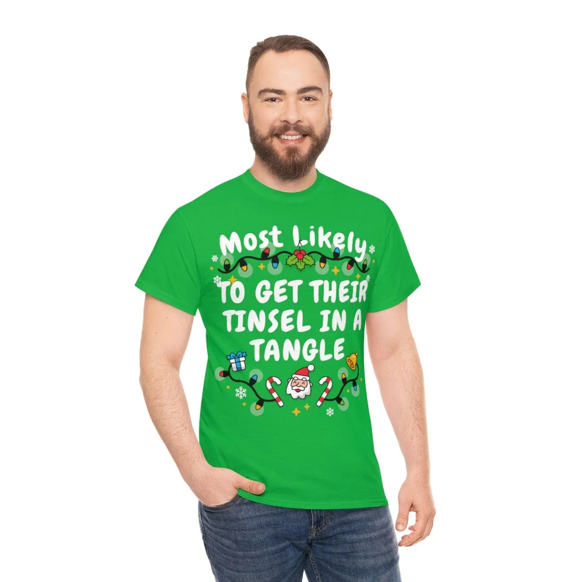 TO GET THEIR TINSEL IN A TANGLE