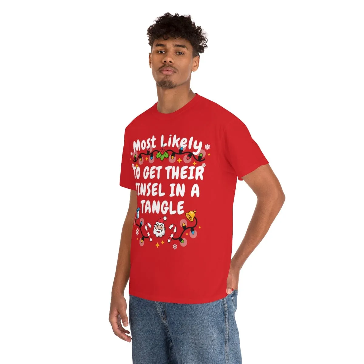 TO GET THEIR TINSEL IN A TANGLE