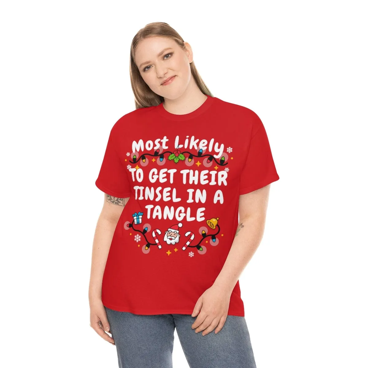 TO GET THEIR TINSEL IN A TANGLE