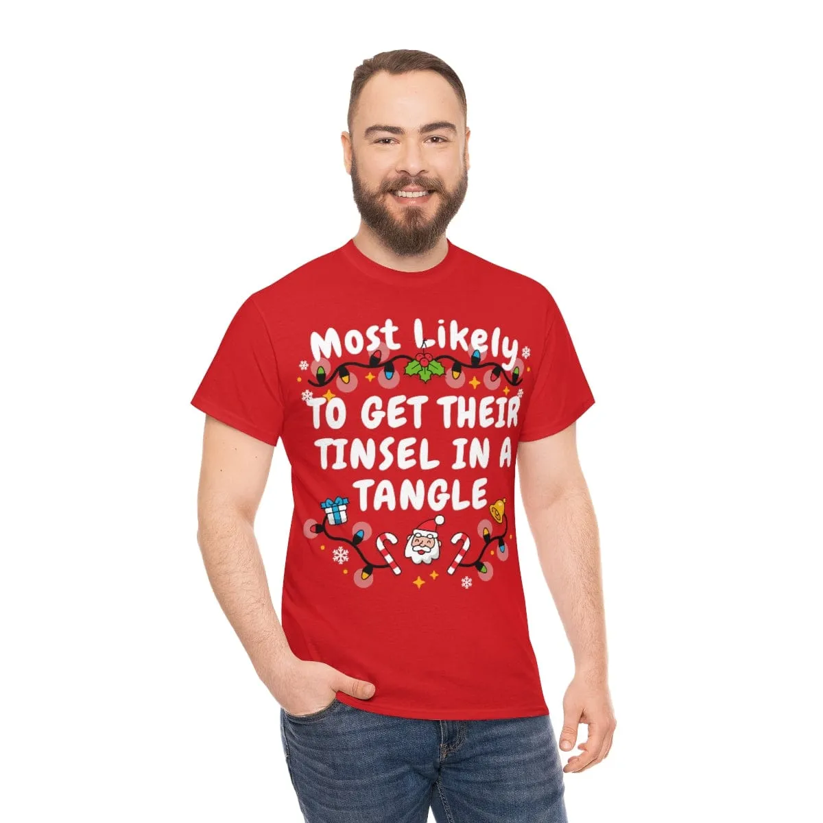 TO GET THEIR TINSEL IN A TANGLE