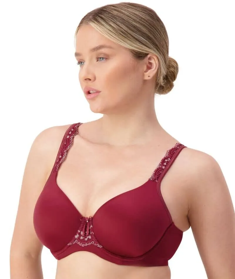 Triumph Gorgeous Silhouette T-Shirt Bra - Dark Wine