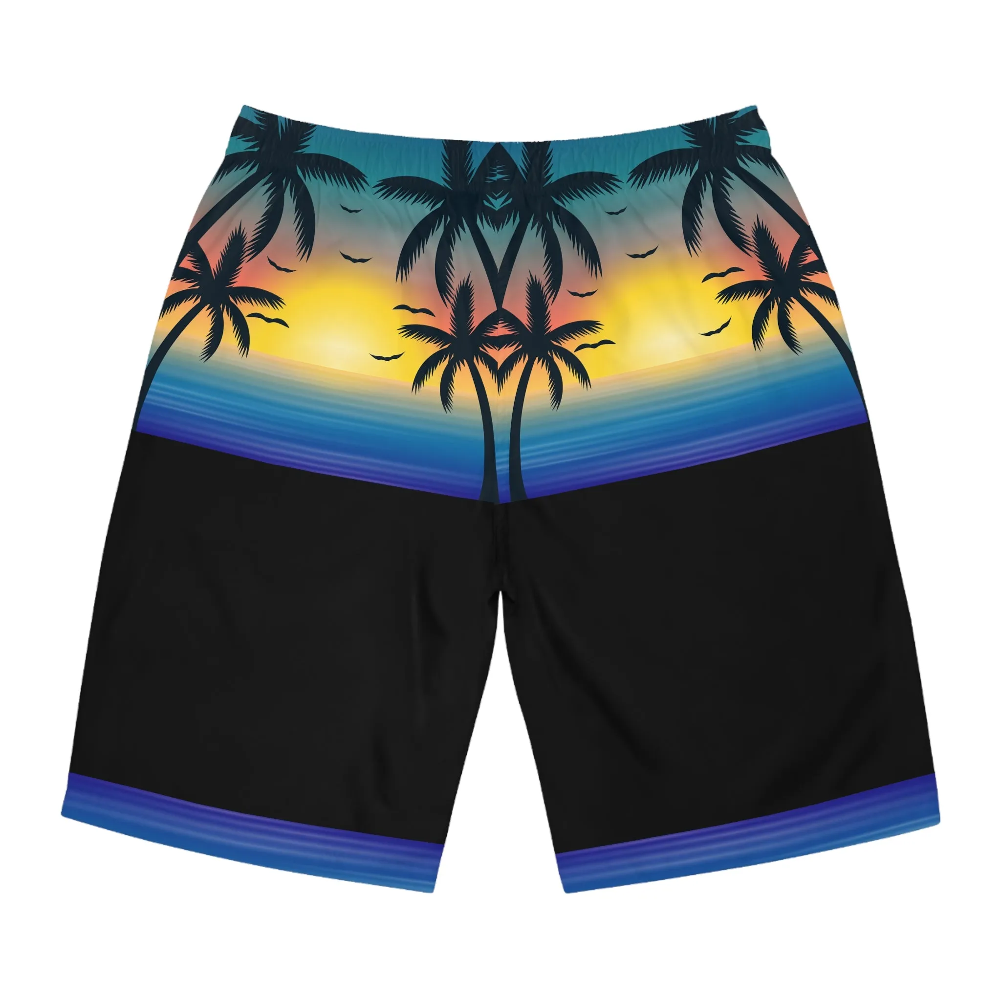 Tropical Sunset Men's Board Shorts