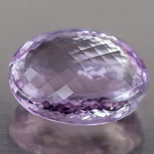 VVS 116 Cts IGLI Certified Rose De France Natural Pink Amethyst Oval Cut Loose Gemstone