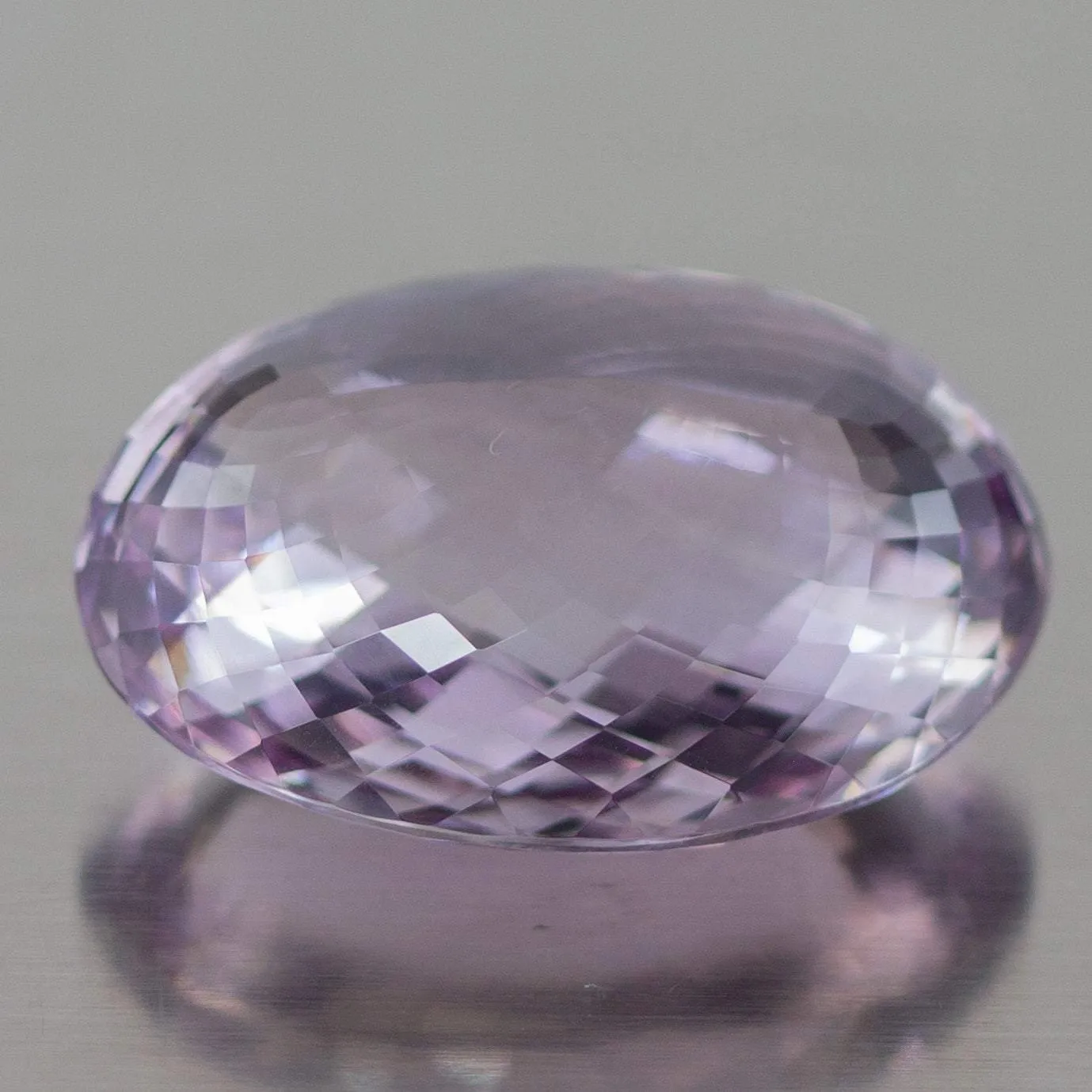 VVS 116 Cts IGLI Certified Rose De France Natural Pink Amethyst Oval Cut Loose Gemstone