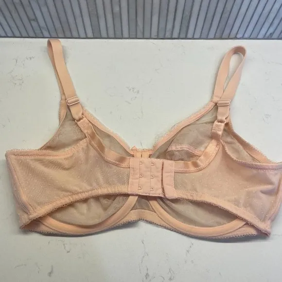 Wacoal Retro‎ Chic Full Figure Underwire Bra,  Rose Dust, Size 36DD, 36E, 855186
