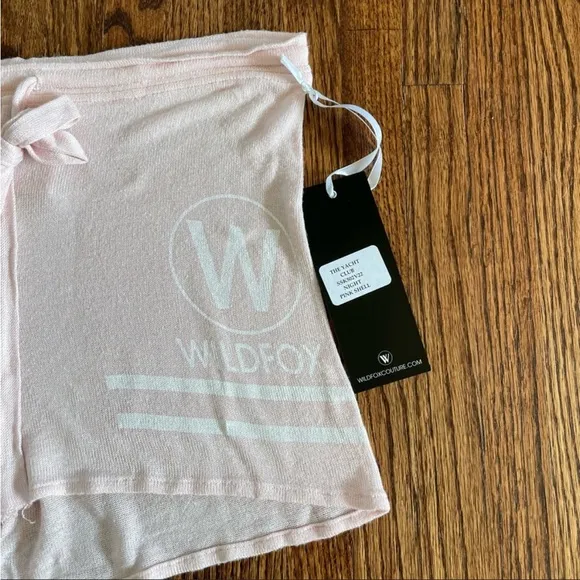 Wildfox Couture Swim Yacht Club Seychelles Shorts in Pink She’ll NWT