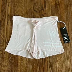 Wildfox Couture Swim Yacht Club Seychelles Shorts in Pink She’ll NWT