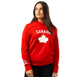 Women's Canada World Junior Red Hoodie (BAUER)
