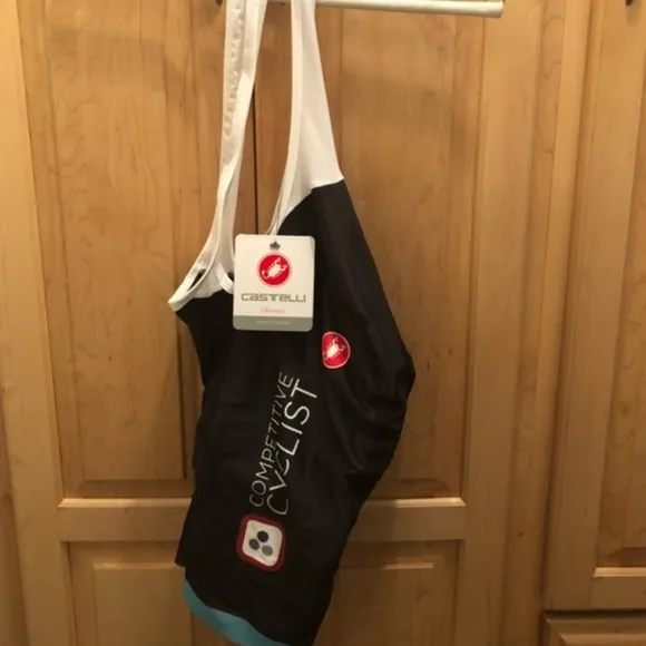 Women’s Castelli Competitive Cyclist Bib Shorts NWT