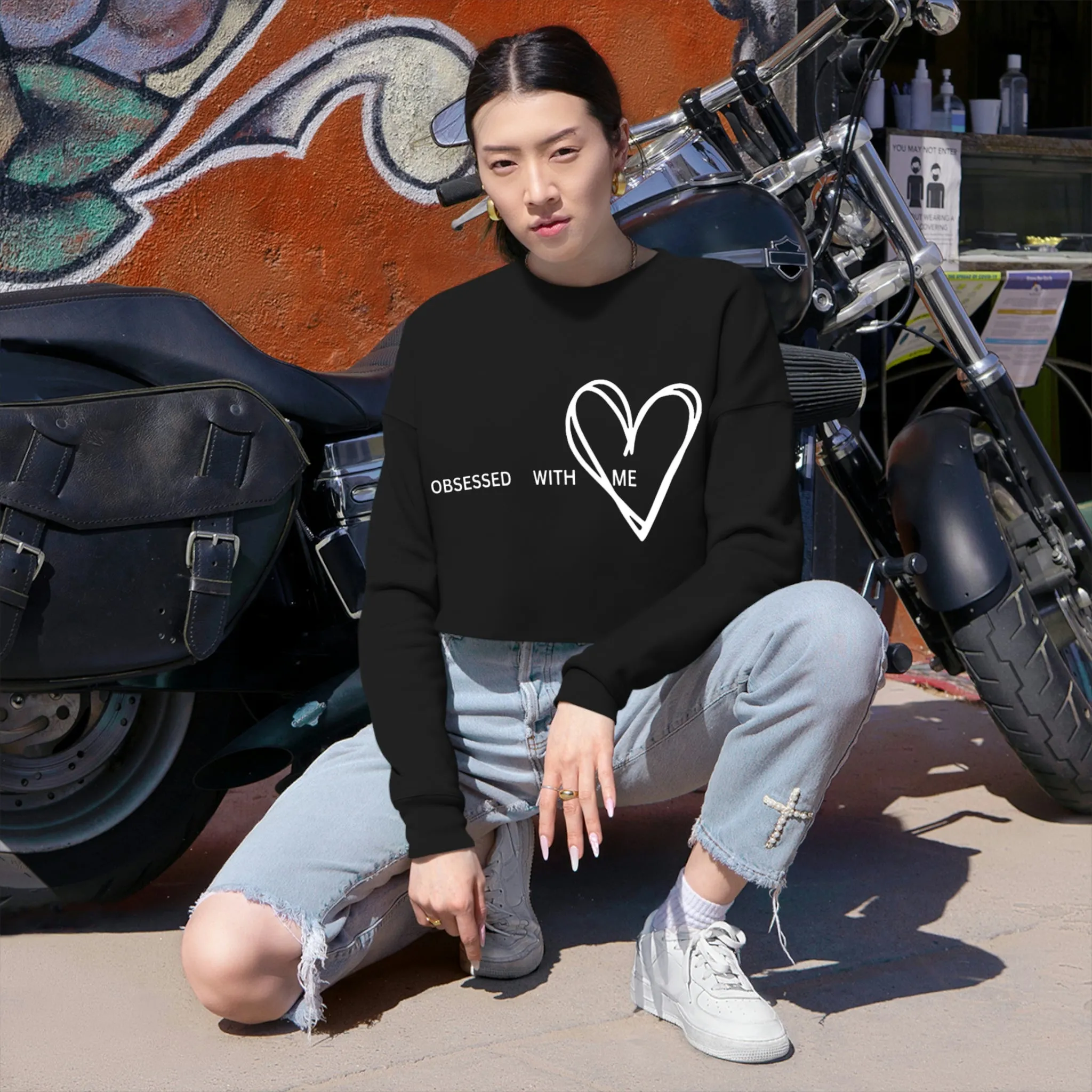 Women's Cropped Sweatshirt