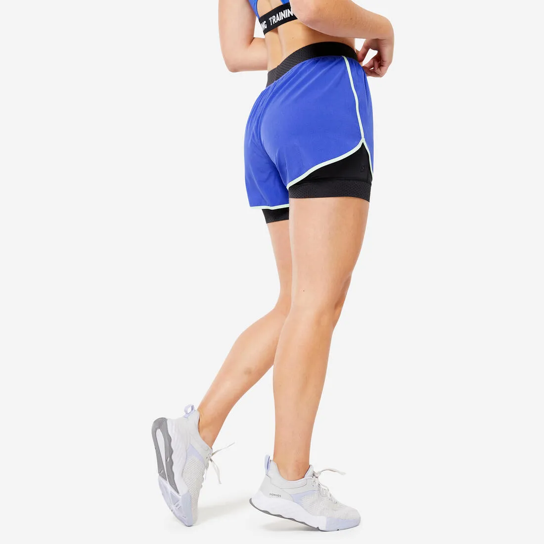 Women's Double Layer Fitness Shorts